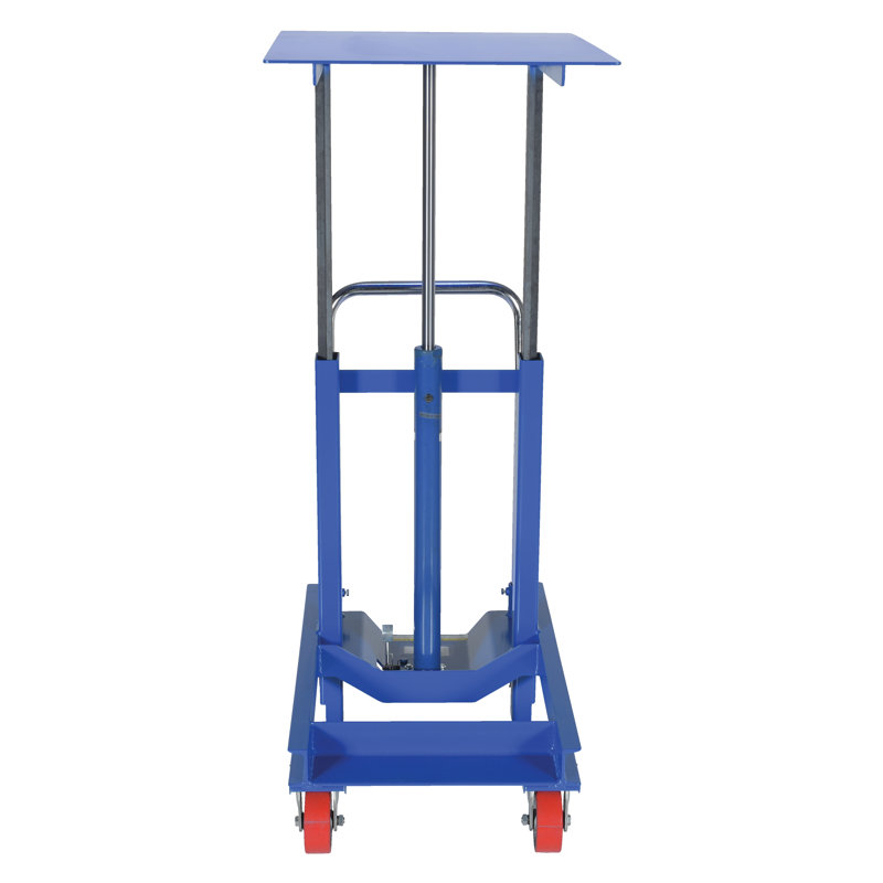 24'' W Utility Cart with Wheels, 37.69" H x 24" W x 36.5" D