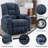Large Power Lift Recliner Chair with Massage and Heat for Elderly, Overstuffed Wide Recliners, Heavy Duty Motion Mechanism with USB and Type C Ports, 2 Steel Cup Holders