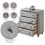 Commode grise, commode grise