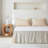 French Linen Pleated Bed Skirt-135245832-135245831-135245829