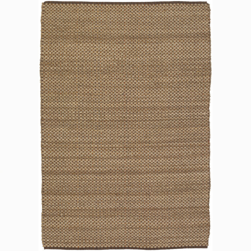 Tapis brun/brun clair Elverson, 7 pi 9 po X 10 pi 6 po