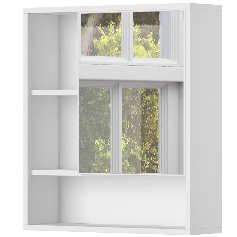Armoire de salle de bain Canobie, Blanc