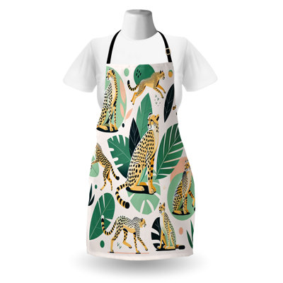 No Pattern Bib Apron