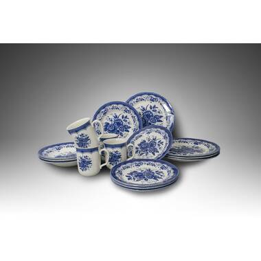 Imperial Royal Luxury Bone China Dinner Set 61 Pcs, 8 Person