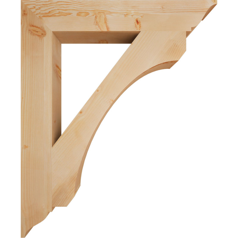 Support lisse Legacy, Sapin de Douglas, H 46 po x l 5,5 po x P 38 po