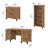 Magomed 3 Piece Computer Desk Office Set-1431211875