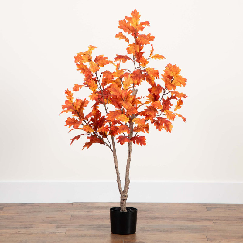 Arbre d'automne, H 48 po x l 26 po x P 26 po
