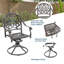 Chaise de patio pivotante (ensemble de 2)-322135839