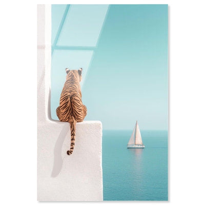 «Edge Feline Sail II», reproduction sur acrylique, impressions sur côtes par Notoriart