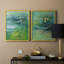 Impression encadrée Peaceful Diptych I-Premium - prêt à être accroché - pas de clous requis - pas de clous requis-83761620-83761579