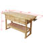 60In Workbench With 4 Drawers Wooden Workbench For Garage Workshop And Home