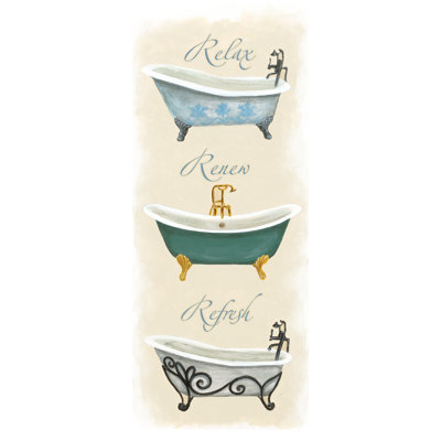 Three Tubs - Painting Print