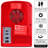 4L Coca Cola Mini Fridge with Wireless Speaker - Red
