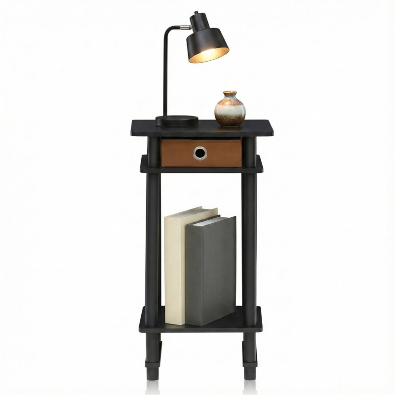 Table d'appoint Turn N Tube, Espresso/Brun