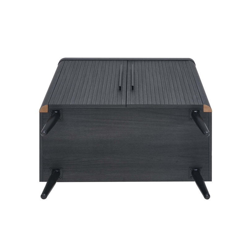 Buffet décoratif gris anthracite