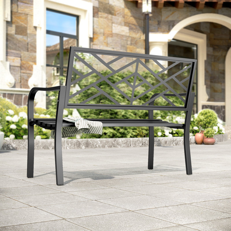 Metal Outdoor Bench