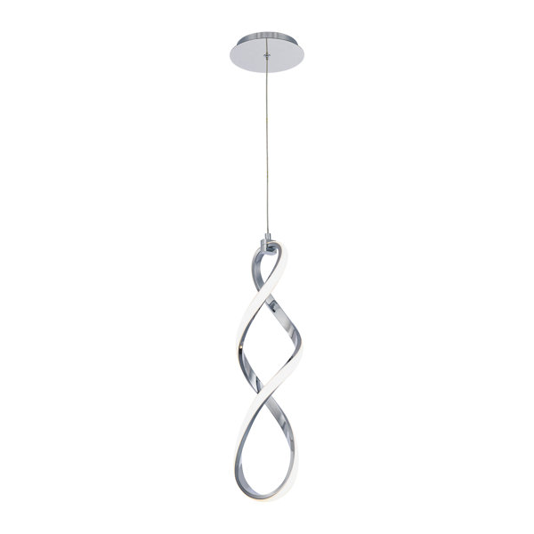dweLED Fralick 1 - Light Unique Geometric LED Pendant & Reviews | Wayfair Fralick 1 - Light Unique Geometric LED Pendant