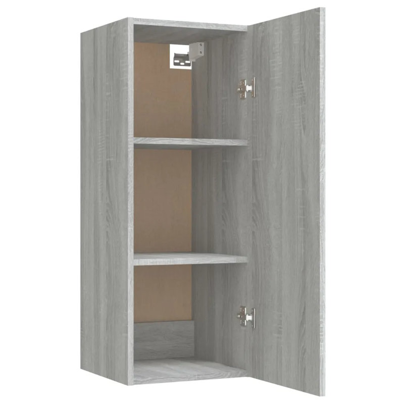 Keemora Standard Bathroom Cabinet Accent Chest, Grey Sonoma