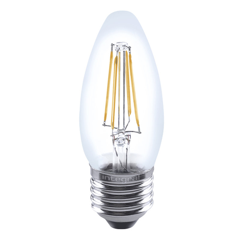 5W E27 Dimmable LED Vintage Edison Candle Light Bulb