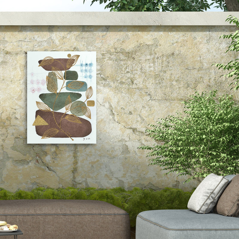 Toile d'extérieur Jocelyn Benford Quiet Moment, H 14 po x l 19 po