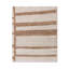 Ladder Striped Area Rug in Brown/Beige-485221261