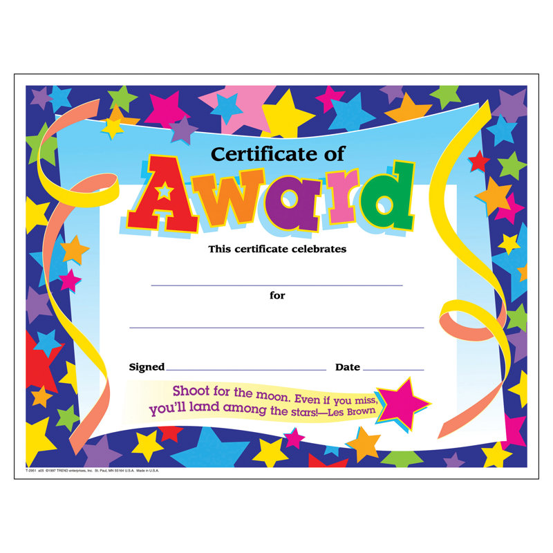 Certificat de tendance Trend Classics