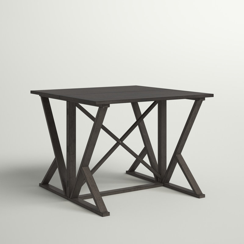 Karliyah Coggon Counter Height Extendable Drop Leaf Dining Table