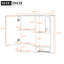 Armoire de salle de bain murale - idéale pour organiser des articles essentiels 29 po x 28 po Essentials-201457213