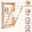Wood Wall-Mounted Drying Rack