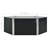 vidaXL Raised Garden Bed Anthracite Galvanized steel-918577156