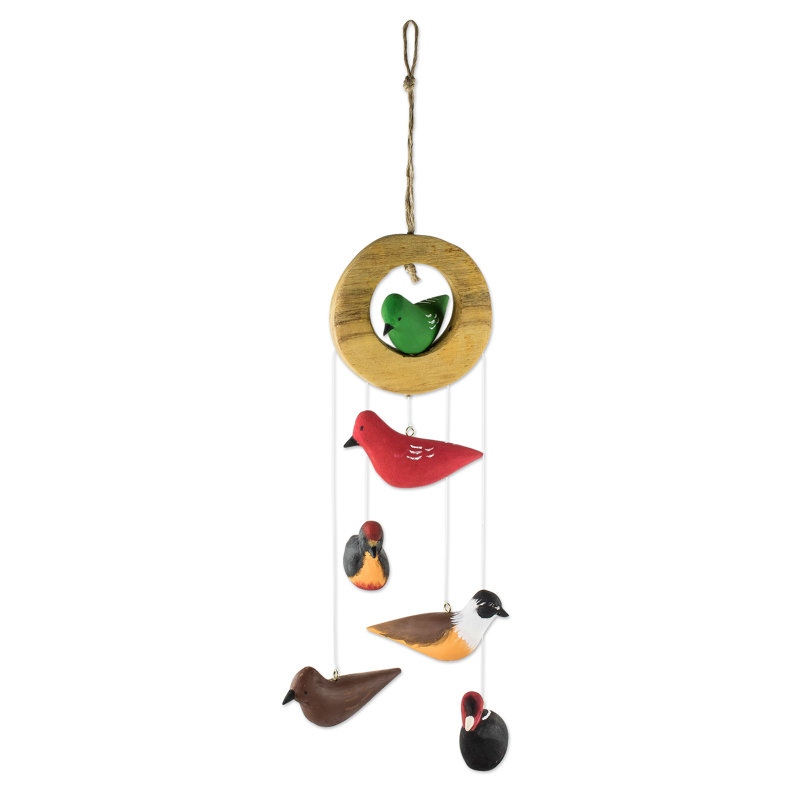 Dorrene Weather Resistant Balsa Wood Abstract