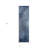 8' Runner Blue Washable Non Skid Indoor Outdoor Runner Rug