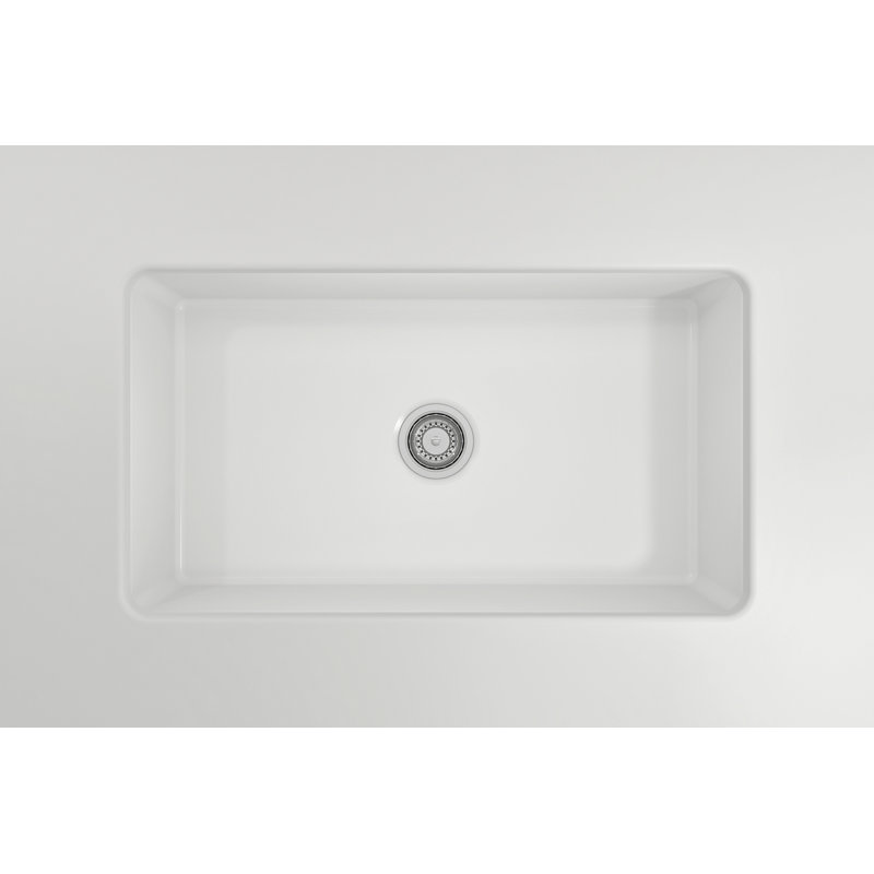 32'' L Kitchen Sink, Matte White