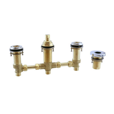 TOTO® Four-Hole Roman Tub Filler Rough-In Valve, Polished Chrome