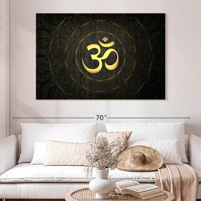 'Golden Om Symbol