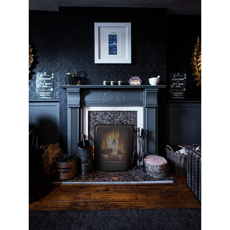 Hampartsum Steel Fireplace Screen