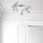 Payton 6 -Light Swing Arm Track Track Kit with Dimmable and Adjustable Head-49505213