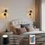 Applique murale à piles avec télécommande - RGBW, intensité réglable, minuterie-609088364-609088365-726595999