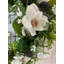 Couronne miroir en soie 23 po