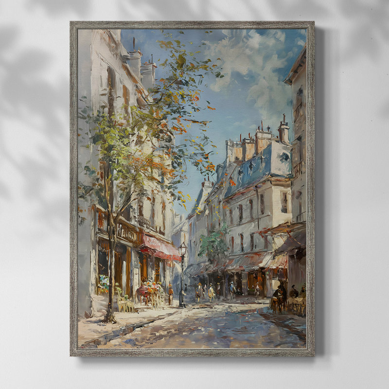 LANDSCAPES Series CECXCI, reproduction encadrée - bois massif, H 21 po x l 17 po