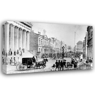 New York, Wall Street - 1867