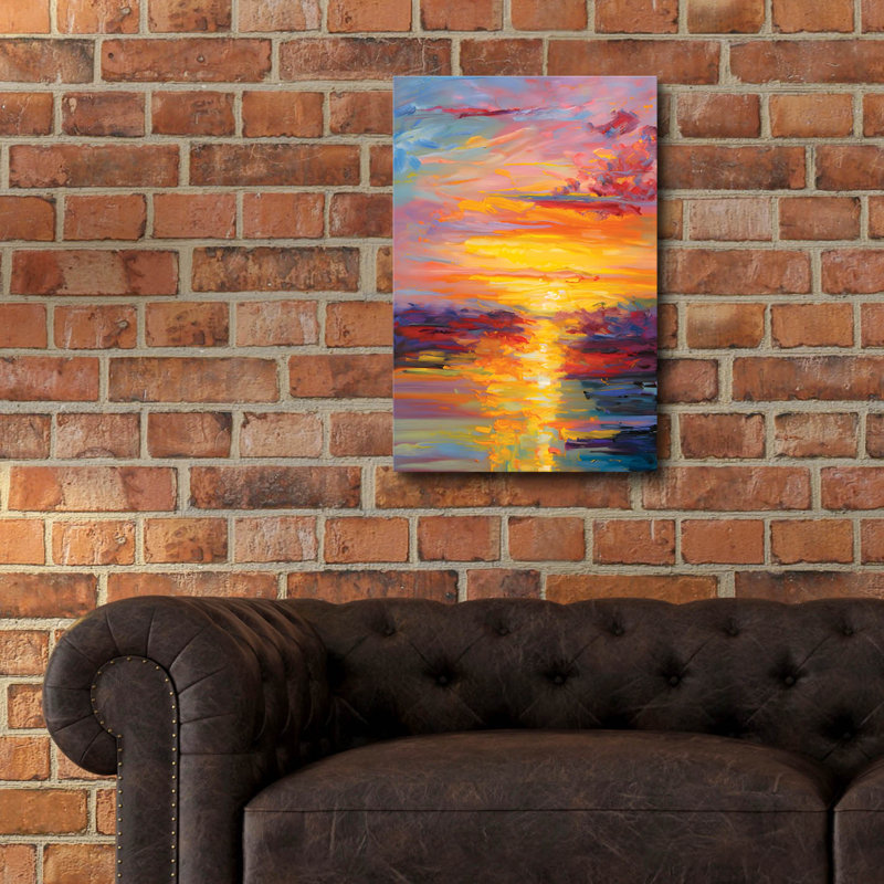 Epic Art «Coastal Sunset 3» par Petals Prints Desig «Coastal Sunset 3» par Petals Prints Design