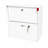 Qick Ship Locking Wall Mounted Drop Box in Black-134072204