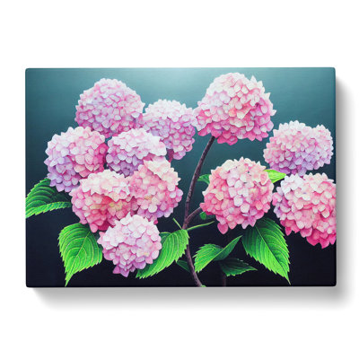 XXX-H1022-WF-4832X Hydrangea Flower View Vol.5 - Wrapped Canvas Print