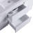 Hood-1 48.00 In. W X 19.70 In. D X 21.60 In. H Wall Mounting Bath Vanity In White Wood With White Top