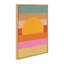 «Sunset Waves» par Cat Coquillette, reproduction d'art sur toile encadrée-1377783928-1377783927