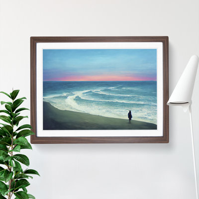XH1022-6466X On The Beach - Single Picture Frame Print