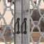 Armoire d'appoint en bois à miroir 2 portes H 29,3 "Blaire-1030898657