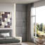 Panneaux muraux en faux bois 24 "X 3D - Gris insonorisant pour une meilleure expérience 24", salle de bain relaxante