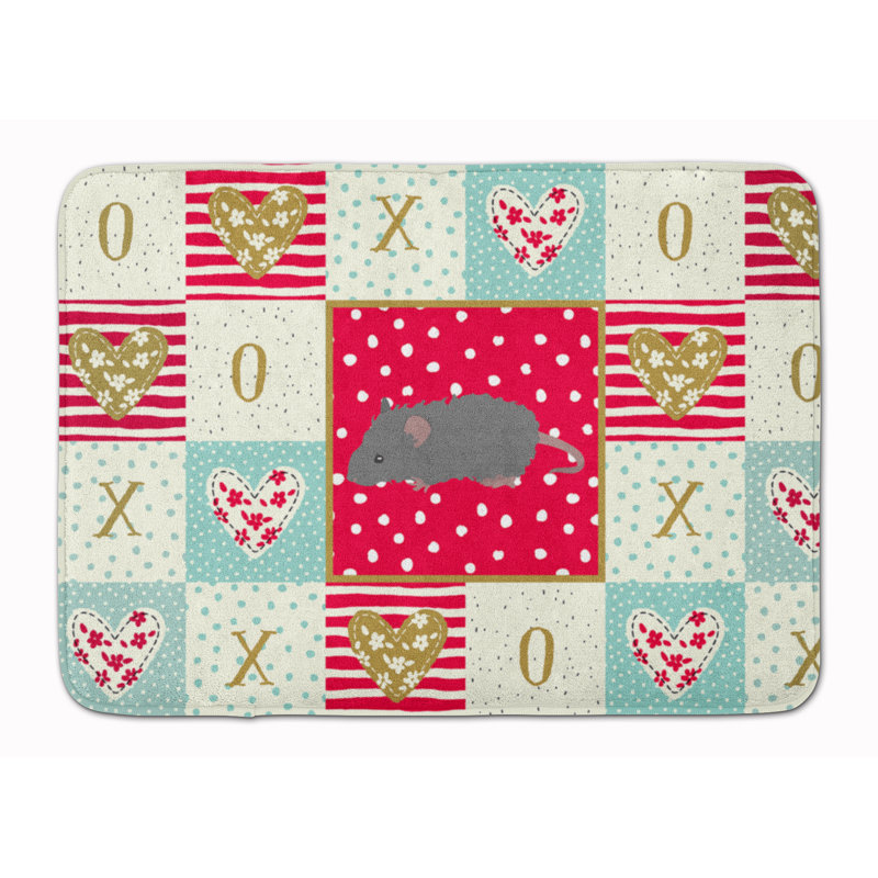 Tapis de cuisine Love, Souris australienne à poil long Jaclynn